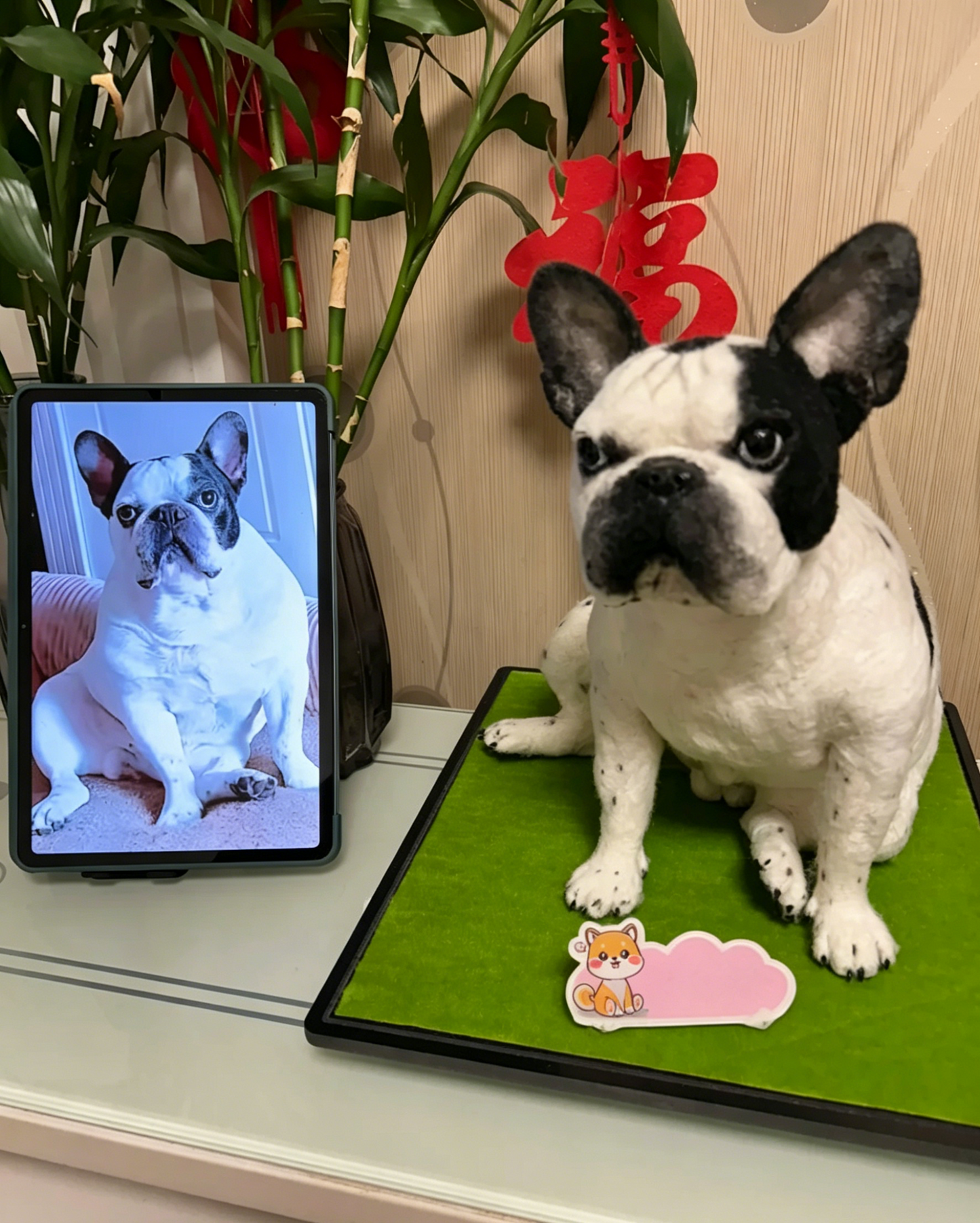 Custom Full-Body Pet Portrait 40 cm/16 inches (Suitable for All Cat and Dog Breeds)